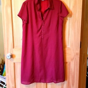 Merona shirt dress sz Large